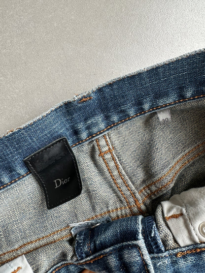 Dior Homme SS07 “We look good together” under my car denim