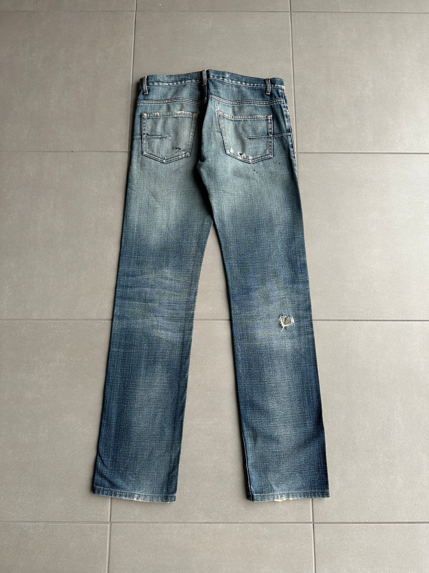 Dior Homme SS07 “We look good together” under my car denim