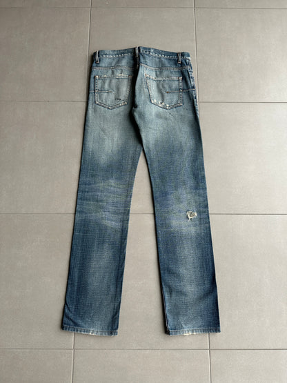 Dior Homme SS07 “We look good together” under my car denim