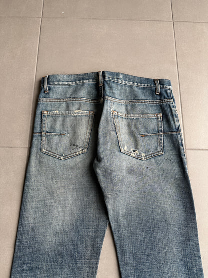 Dior Homme SS07 “We look good together” under my car denim