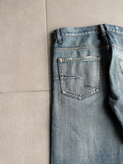 Dior Homme SS07 “We look good together” under my car denim