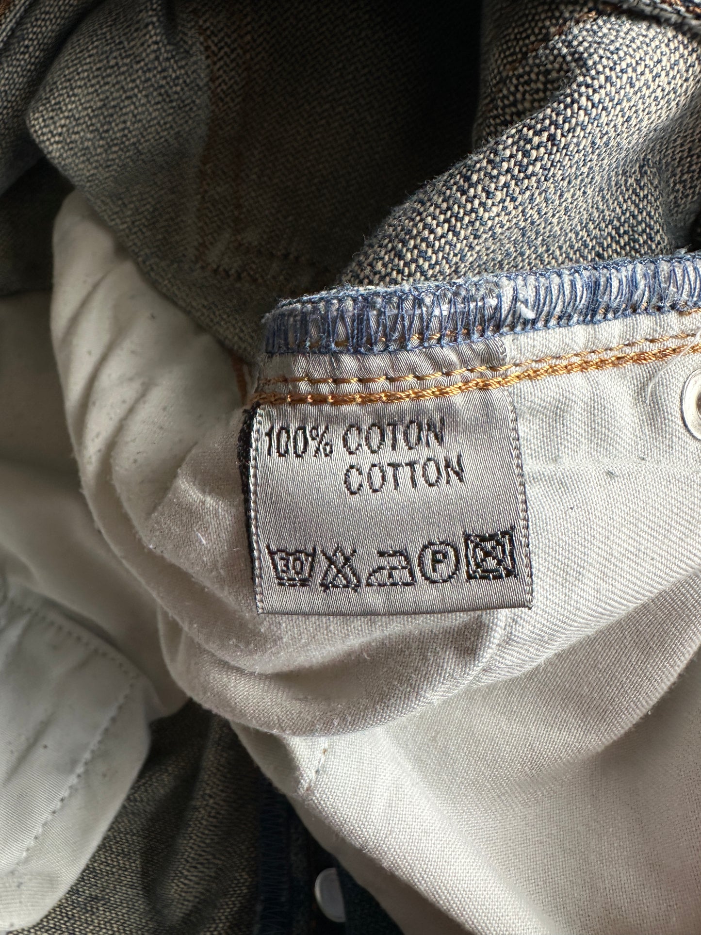 Dior Homme SS07 “We look good together” under my car denim