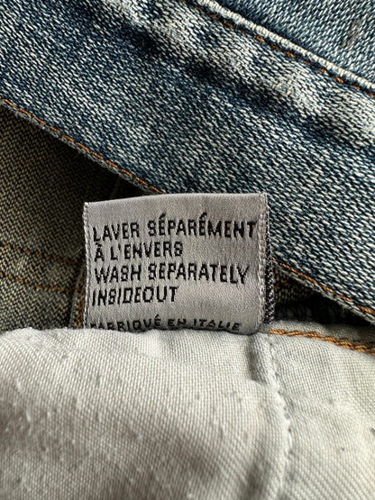 Dior Homme SS07 “We look good together” under my car denim