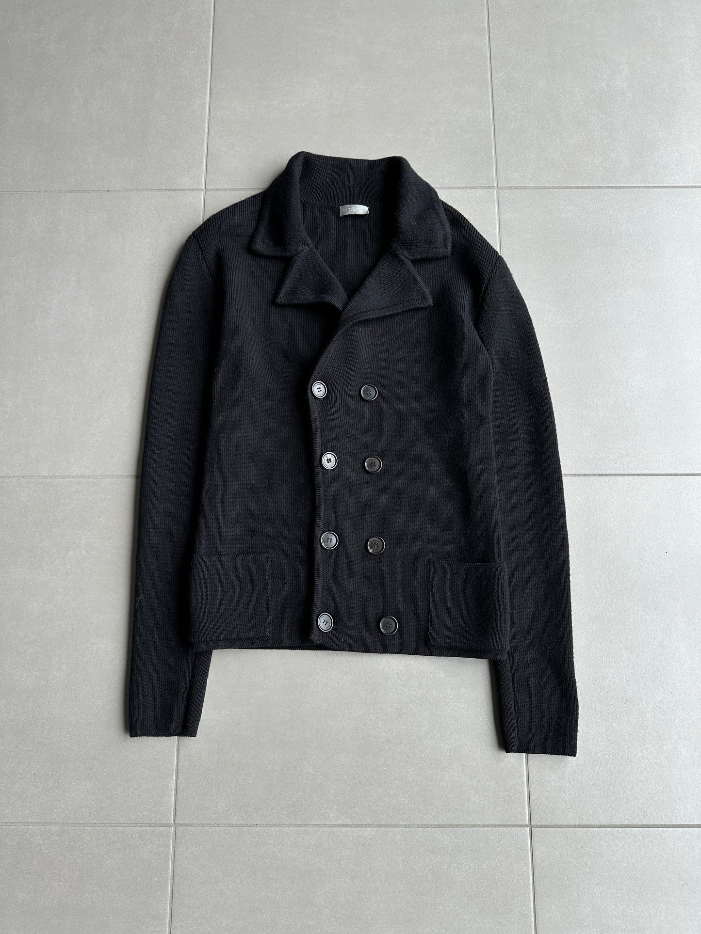 Dior homme AW07 “Navigate” double breasted wool jacket