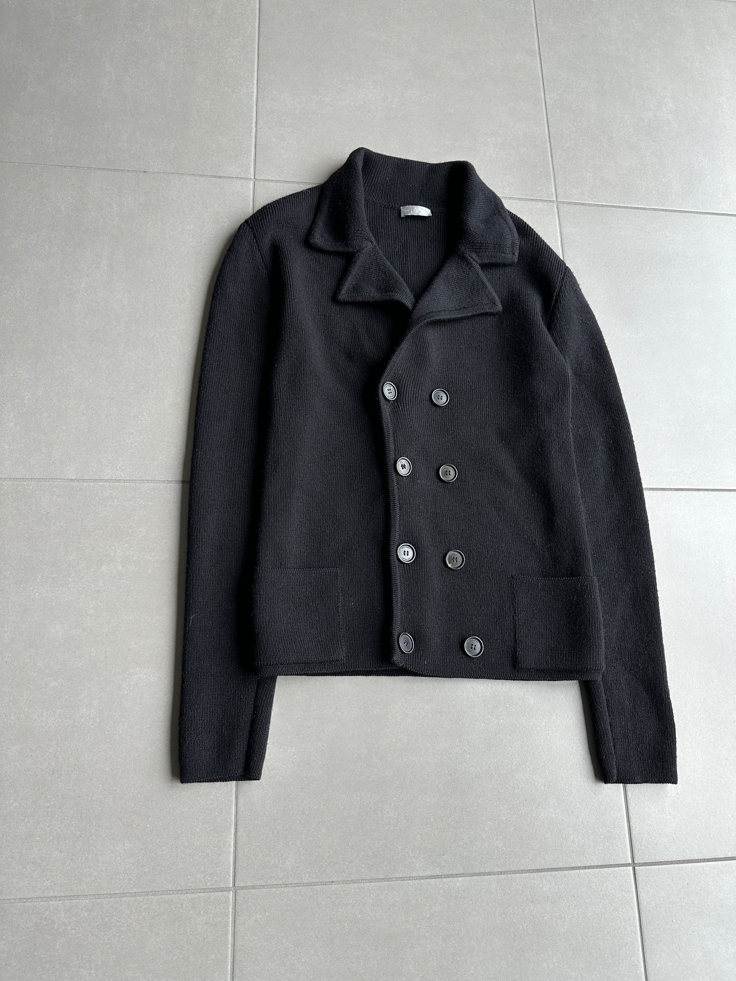 Dior homme AW07 “Navigate” double breasted wool jacket