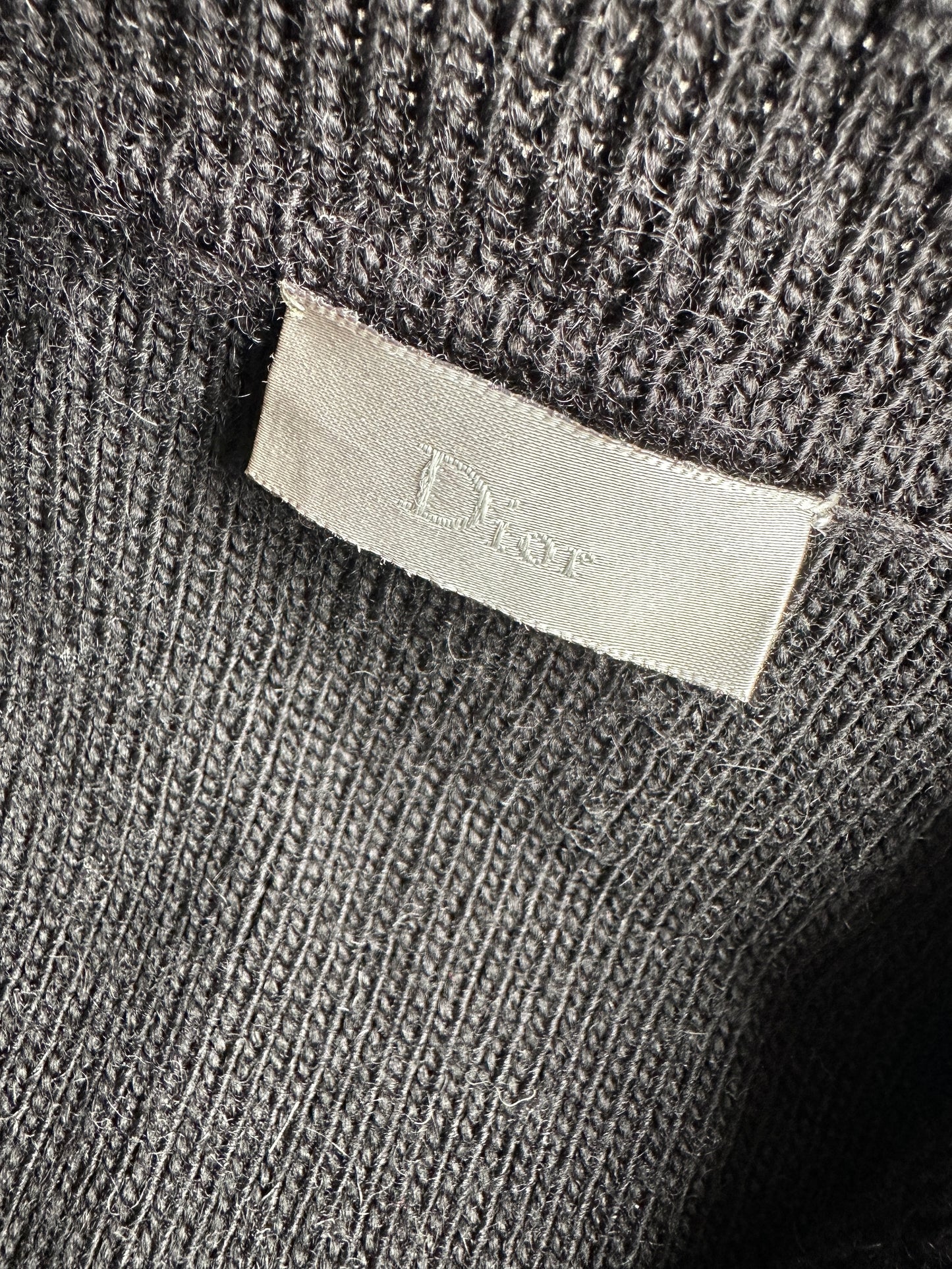 Dior homme AW07 “Navigate” double breasted wool jacket