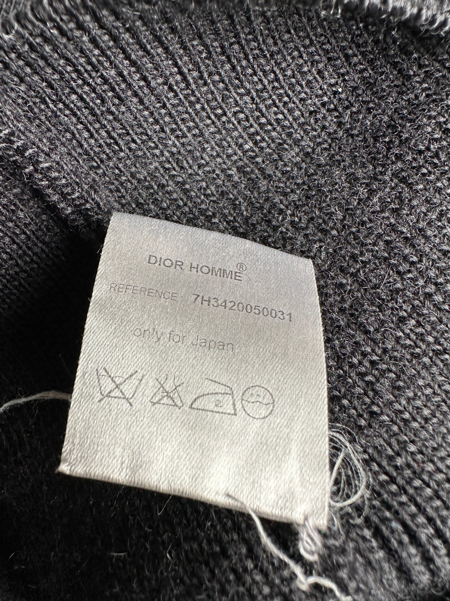 Dior homme AW07 “Navigate” double breasted wool jacket