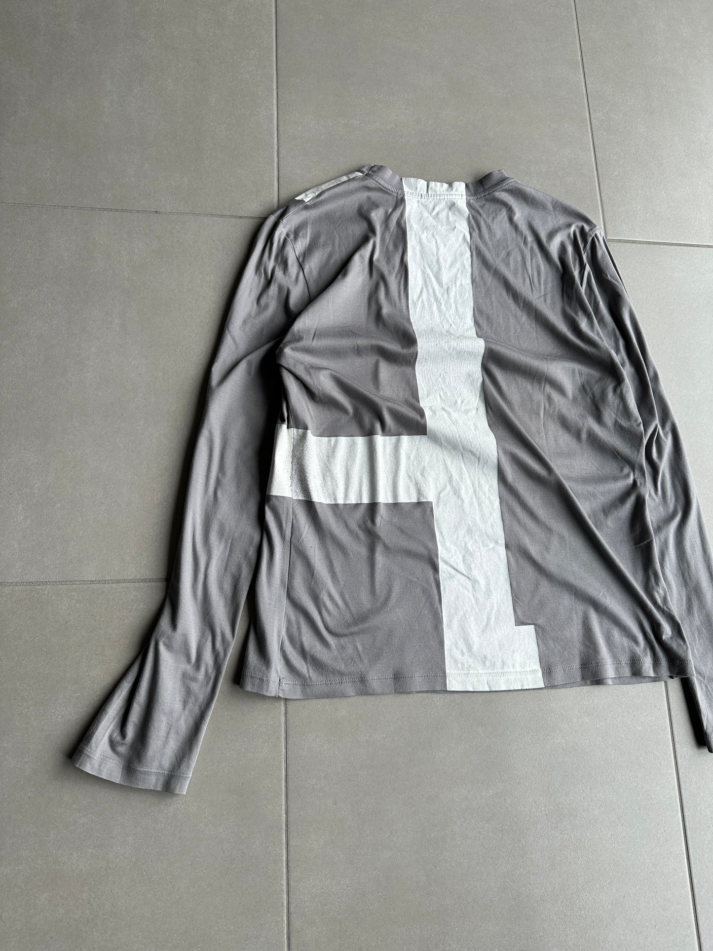 Helmut Lang Circa 2000’s Graphic long-sleeved shirt