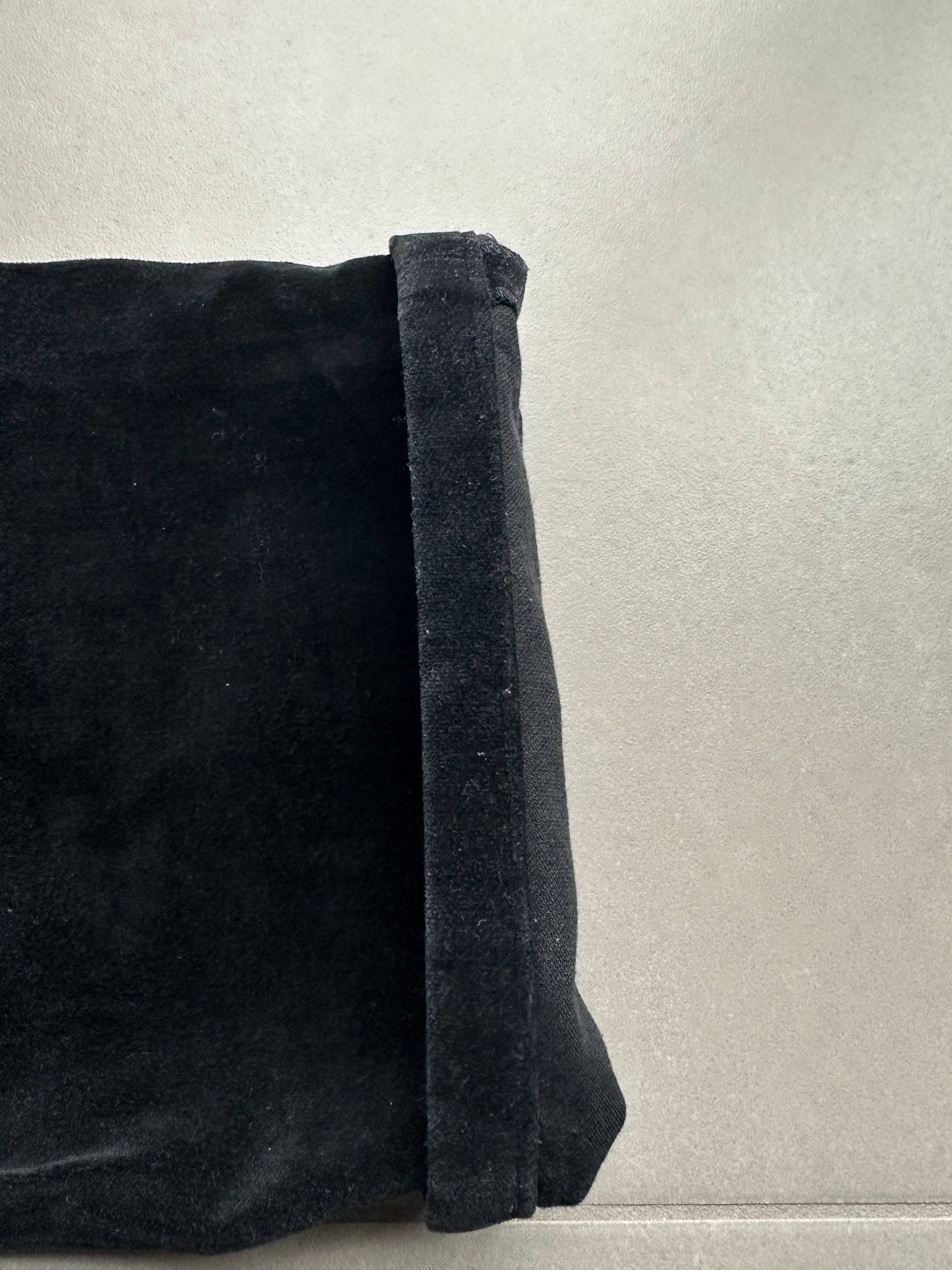 Dior Homme AW05 “In The Morning” velvet bootcut trousers