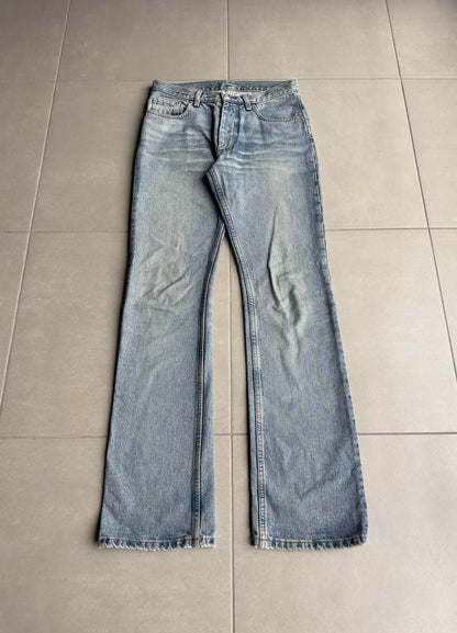Helmut Lang vintage classic cut sanded denim