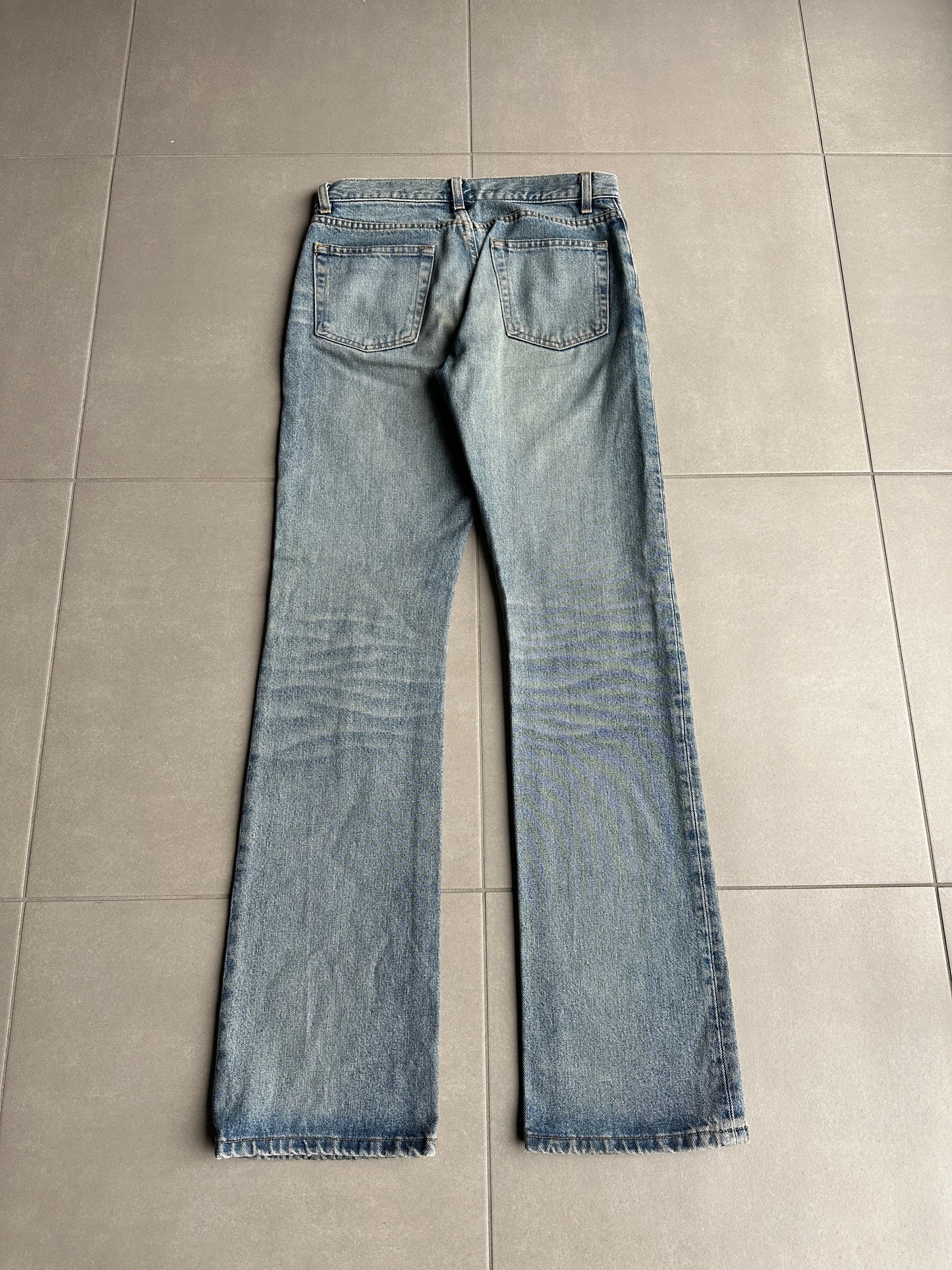 Helmut Lang vintage classic cut sanded denim
