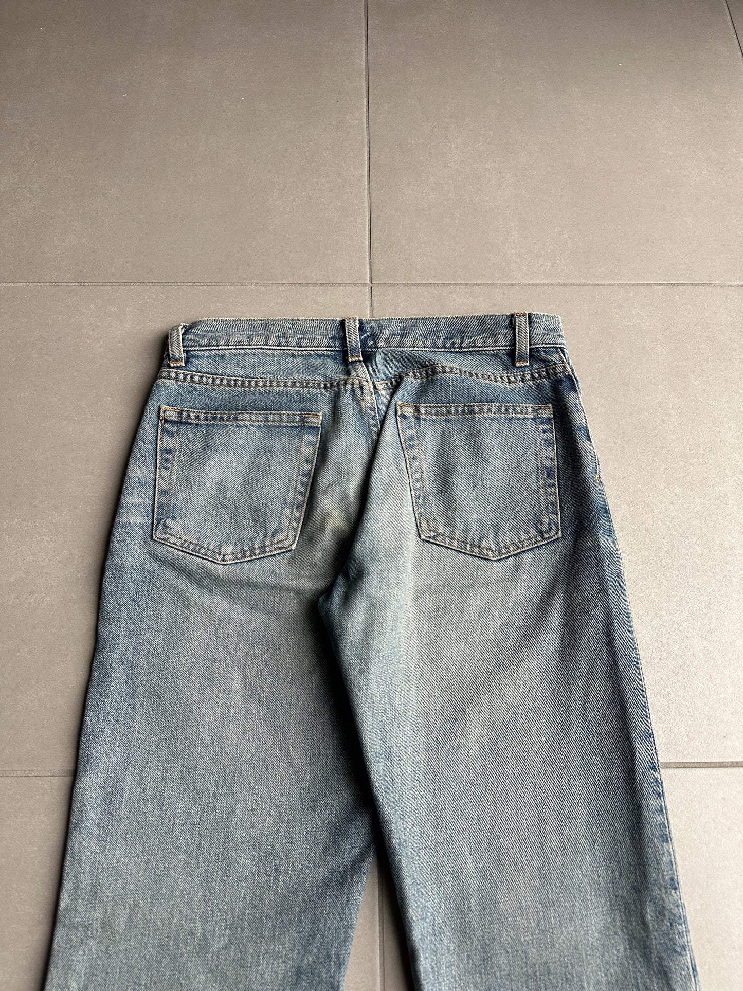 Helmut Lang vintage classic cut sanded denim