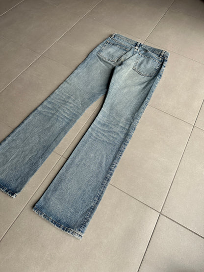 Helmut Lang vintage classic cut sanded denim