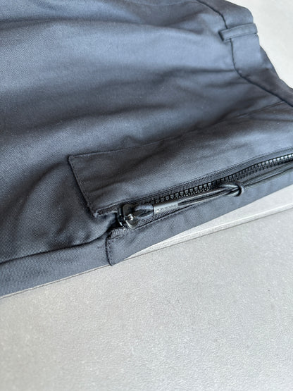 Dior Homme SS04 “strip” shimmering multi-pocket/cargo trousers