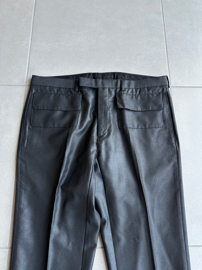 Dior Homme SS07 “We Look Good Together” Front pocket glossy trousers