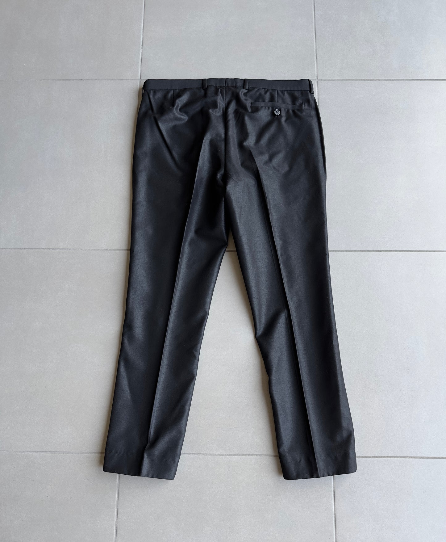 Dior Homme SS07 “We Look Good Together” Front pocket glossy trousers