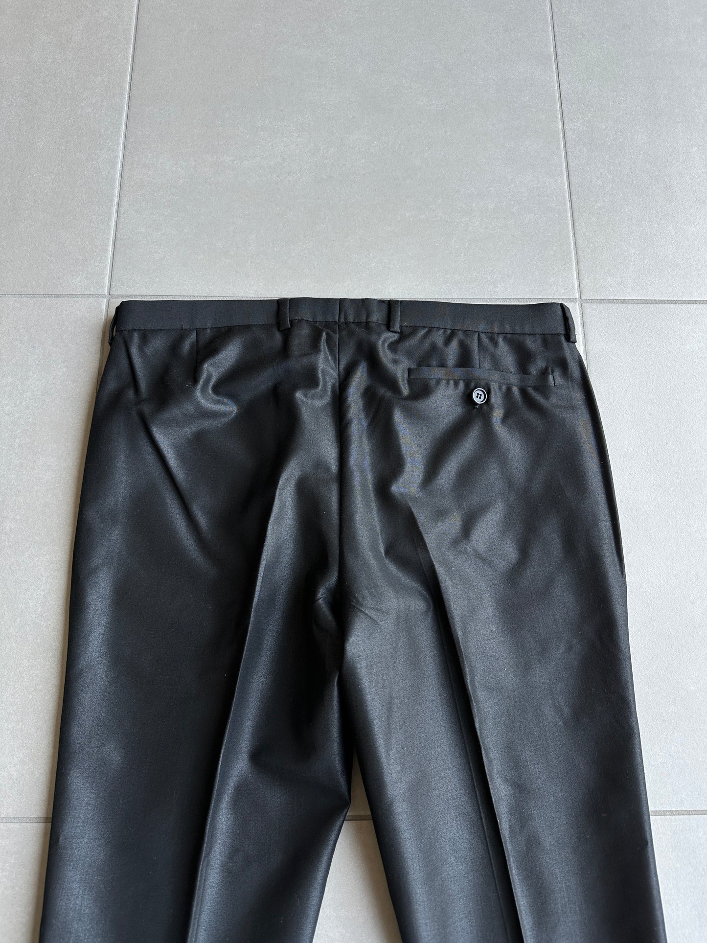 Dior Homme SS07 “We Look Good Together” Front pocket glossy trousers