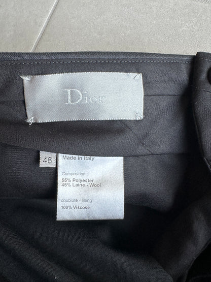 Dior Homme SS07 “We Look Good Together” Front pocket glossy trousers