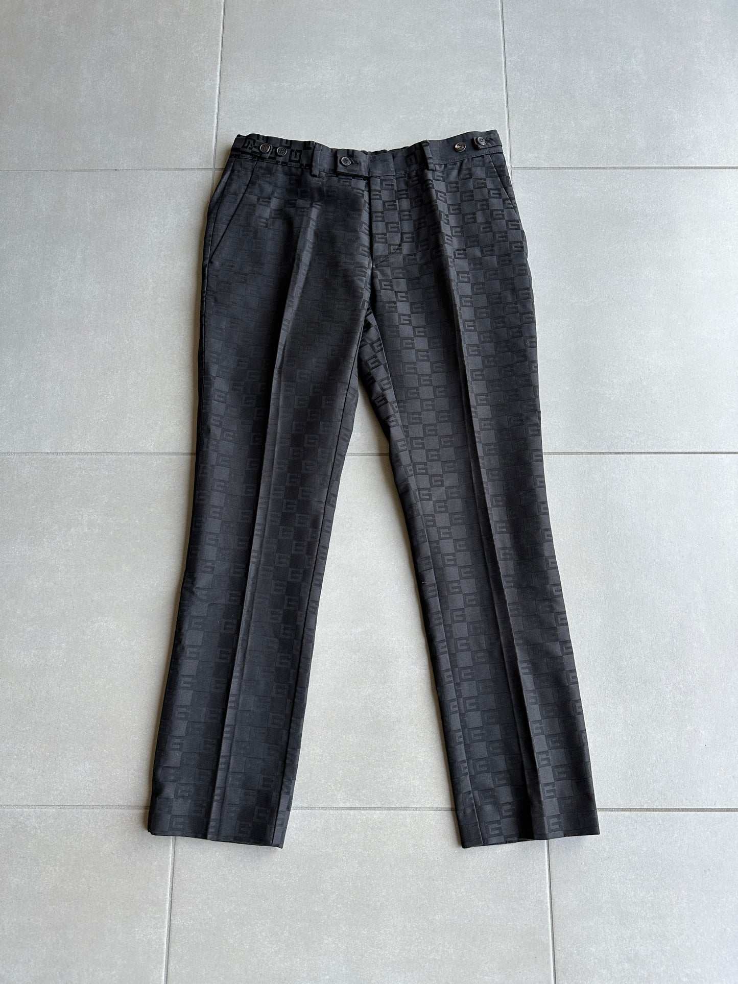 Gucci By Tom Ford AW2000 monogram trousers
