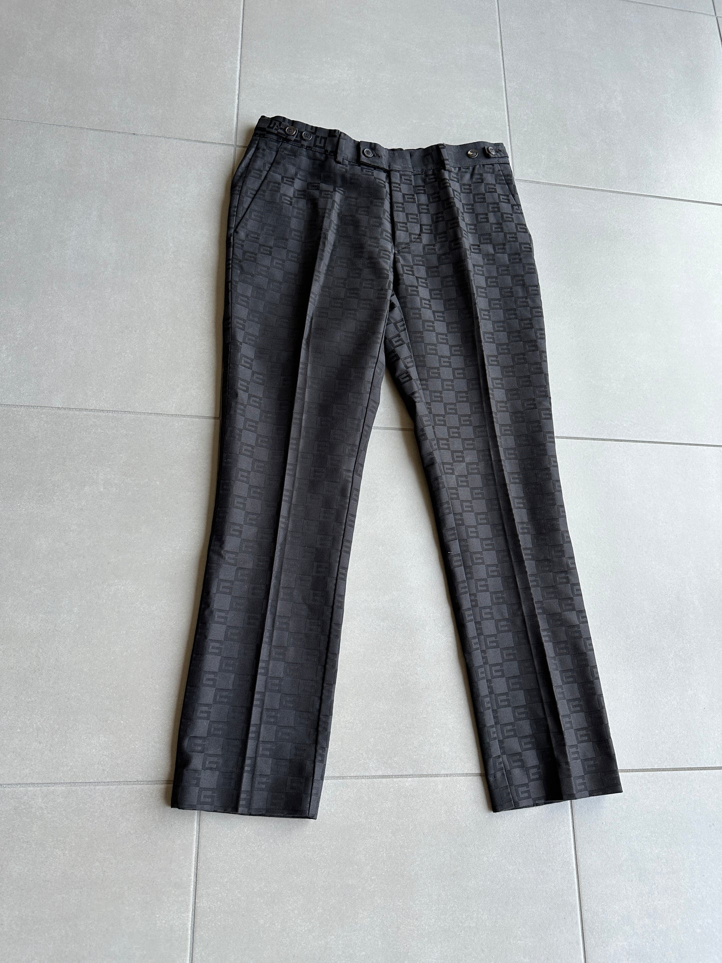 Gucci By Tom Ford AW2000 monogram trousers