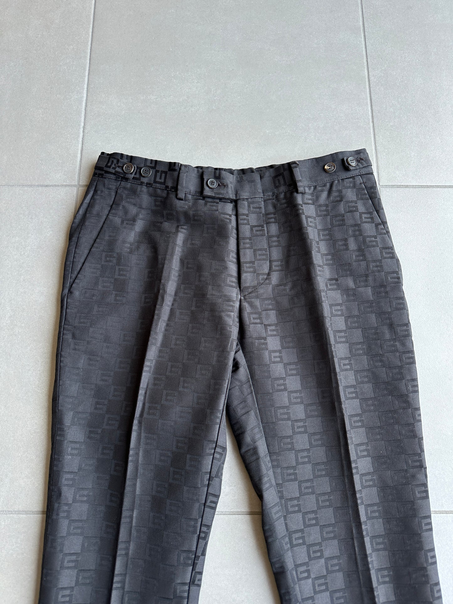 Gucci By Tom Ford AW2000 monogram trousers