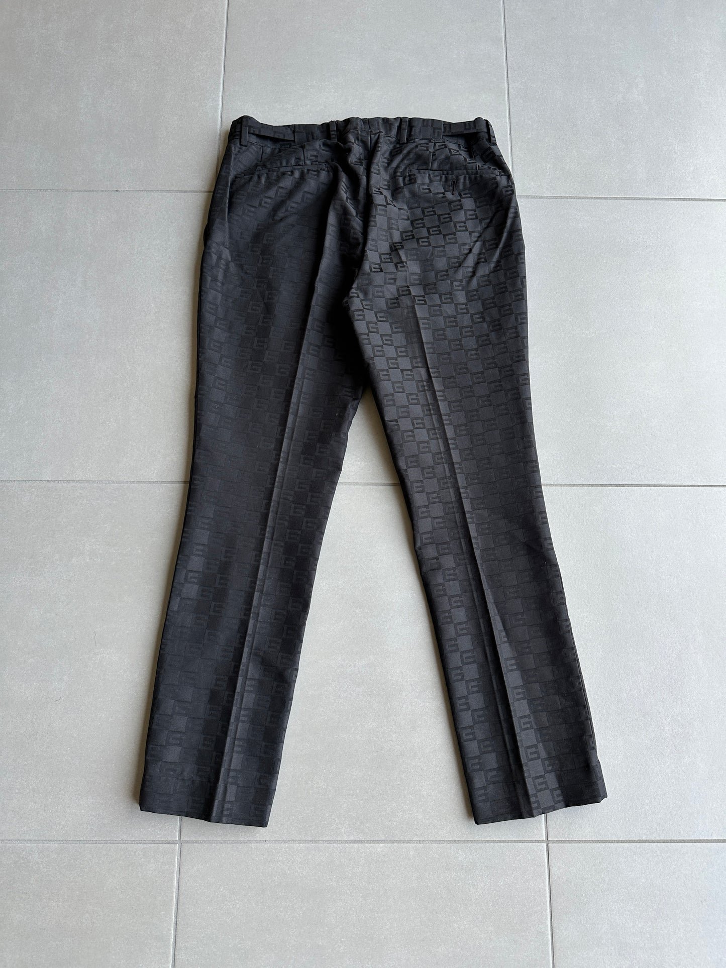 Gucci By Tom Ford AW2000 monogram trousers