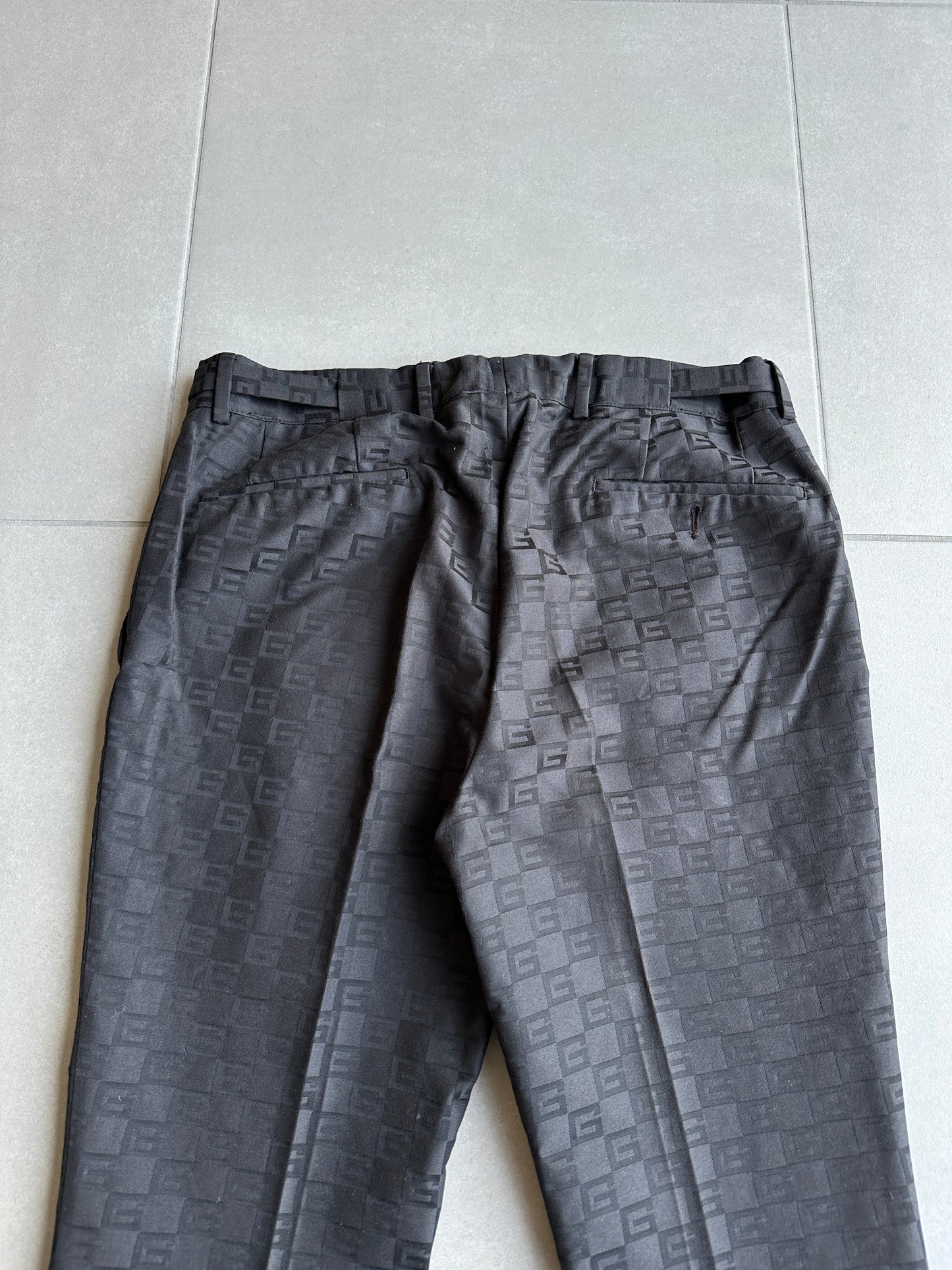 Gucci By Tom Ford AW2000 monogram trousers