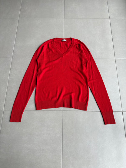 Dior Homme AW05 "in the morning" distressed wool sweater