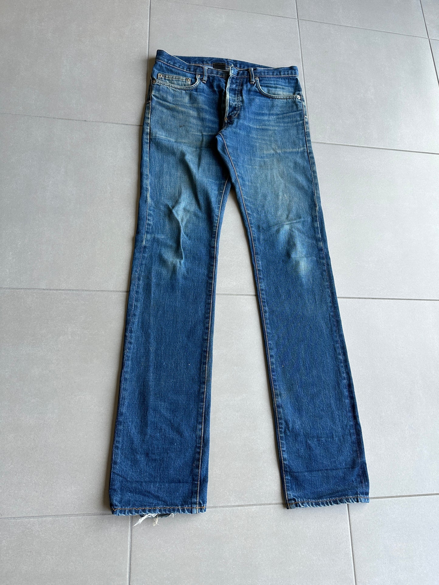 Dior homme AW07 “Navigate” raw MIJ jeans
