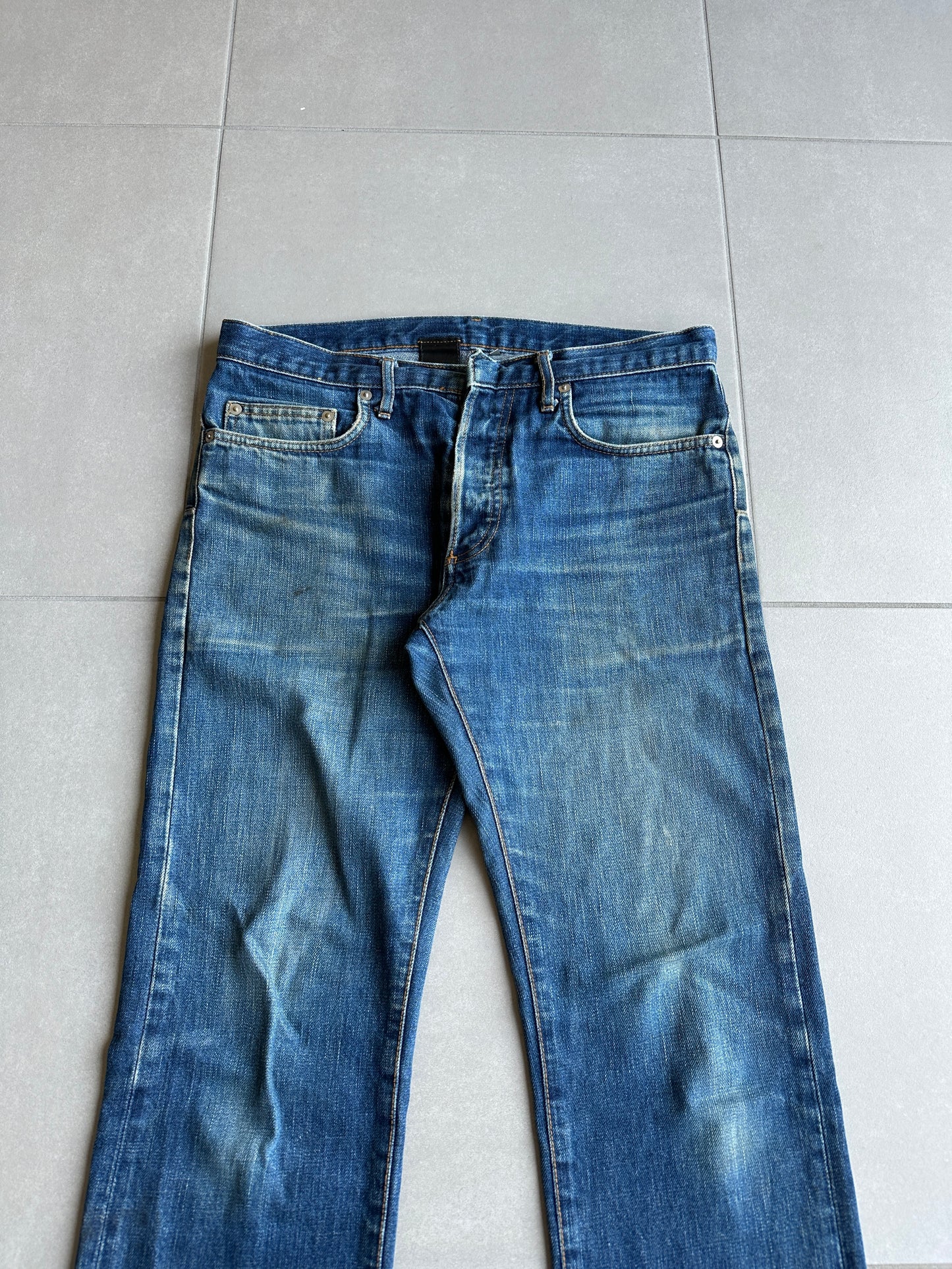 Dior homme AW07 “Navigate” raw MIJ jeans