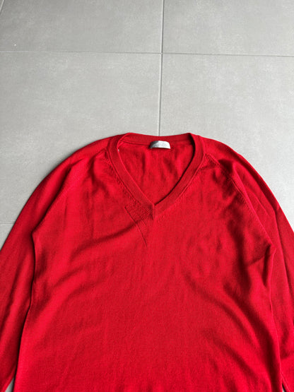 Dior Homme AW05 "in the morning" distressed wool sweater