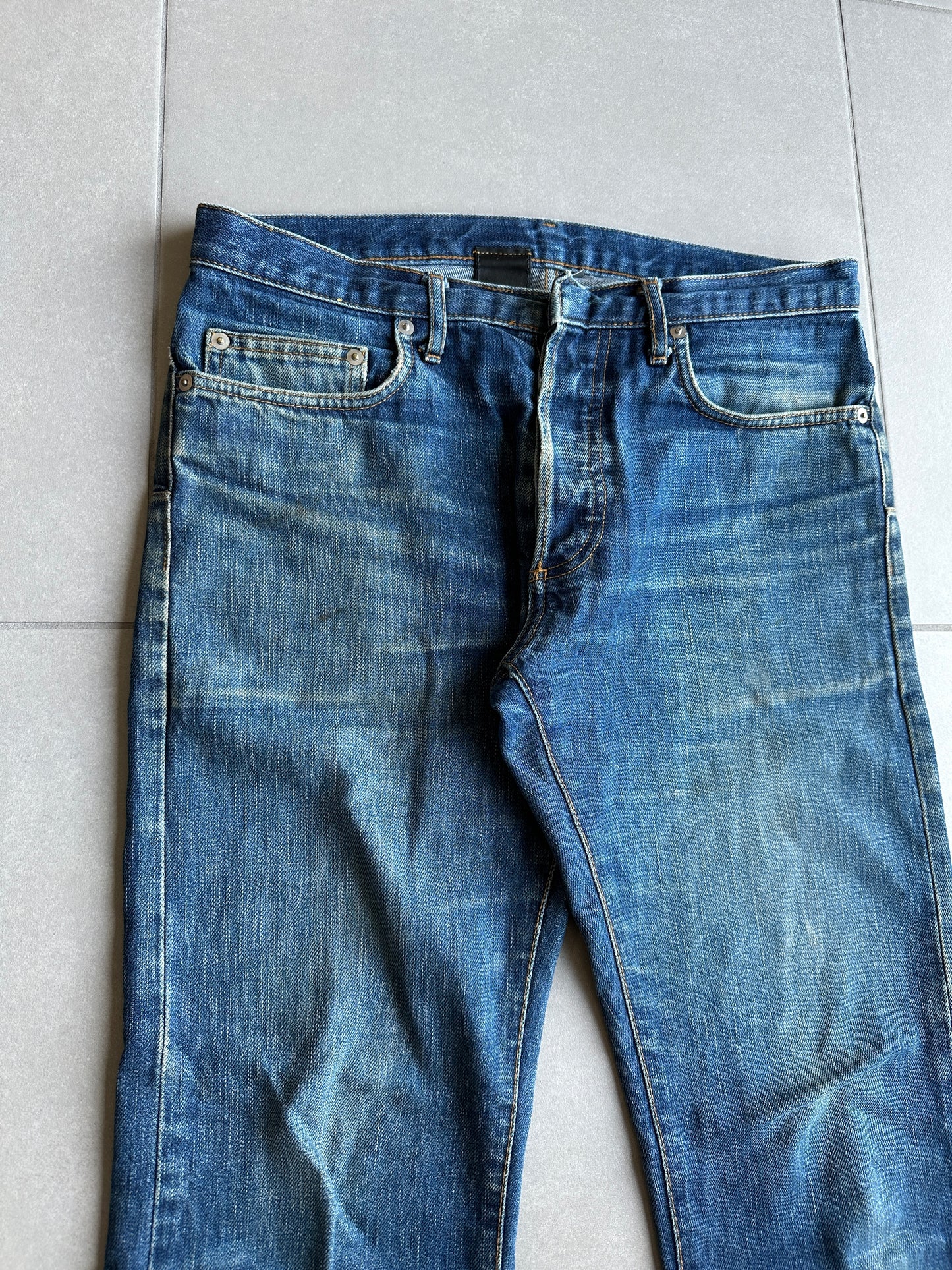 Dior homme AW07 “Navigate” raw MIJ jeans