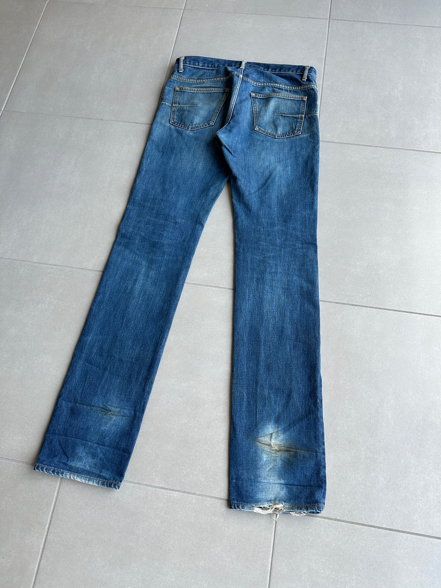 Dior homme AW07 “Navigate” raw MIJ jeans