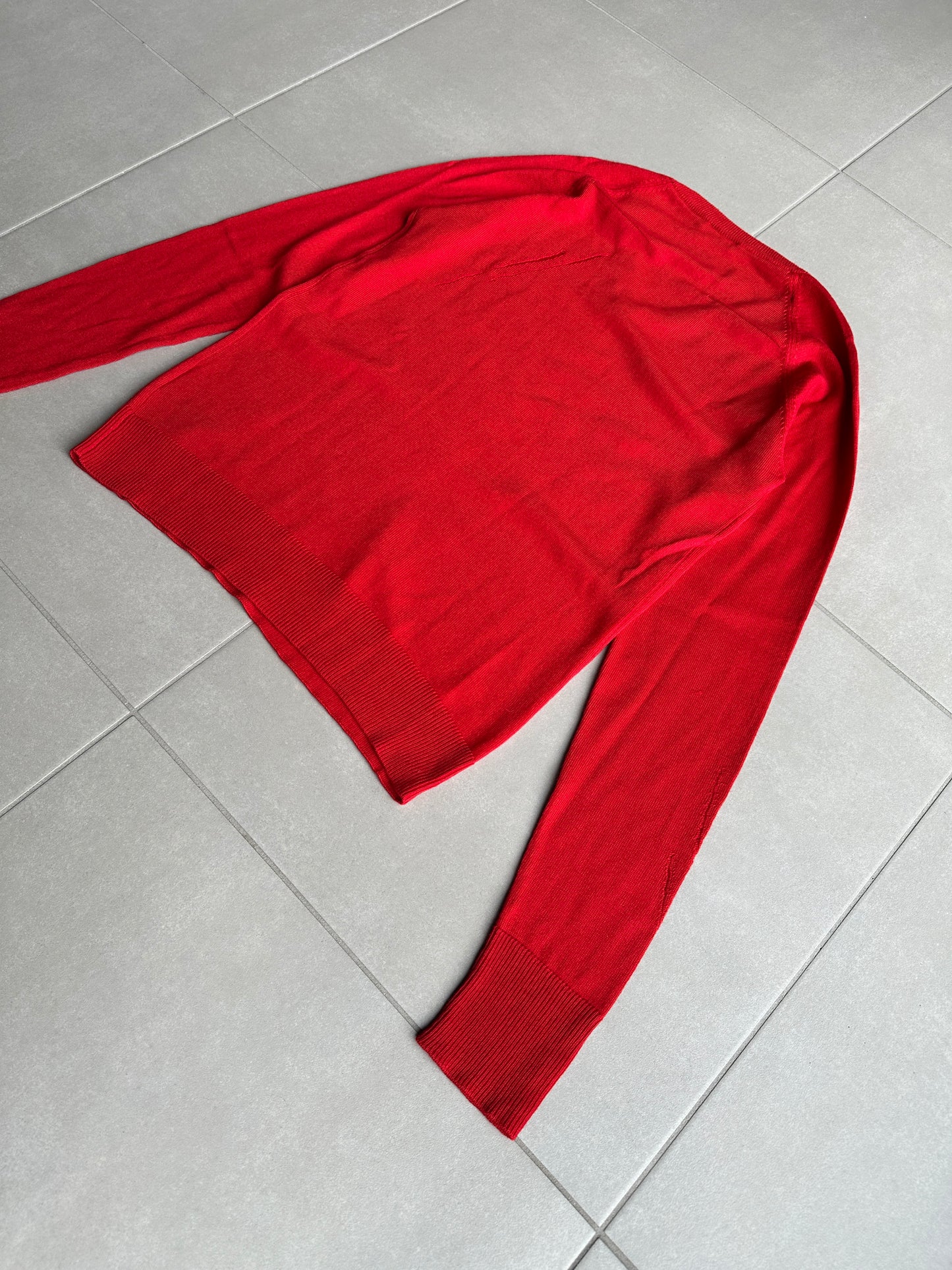 Dior Homme AW05 "in the morning" distressed wool sweater