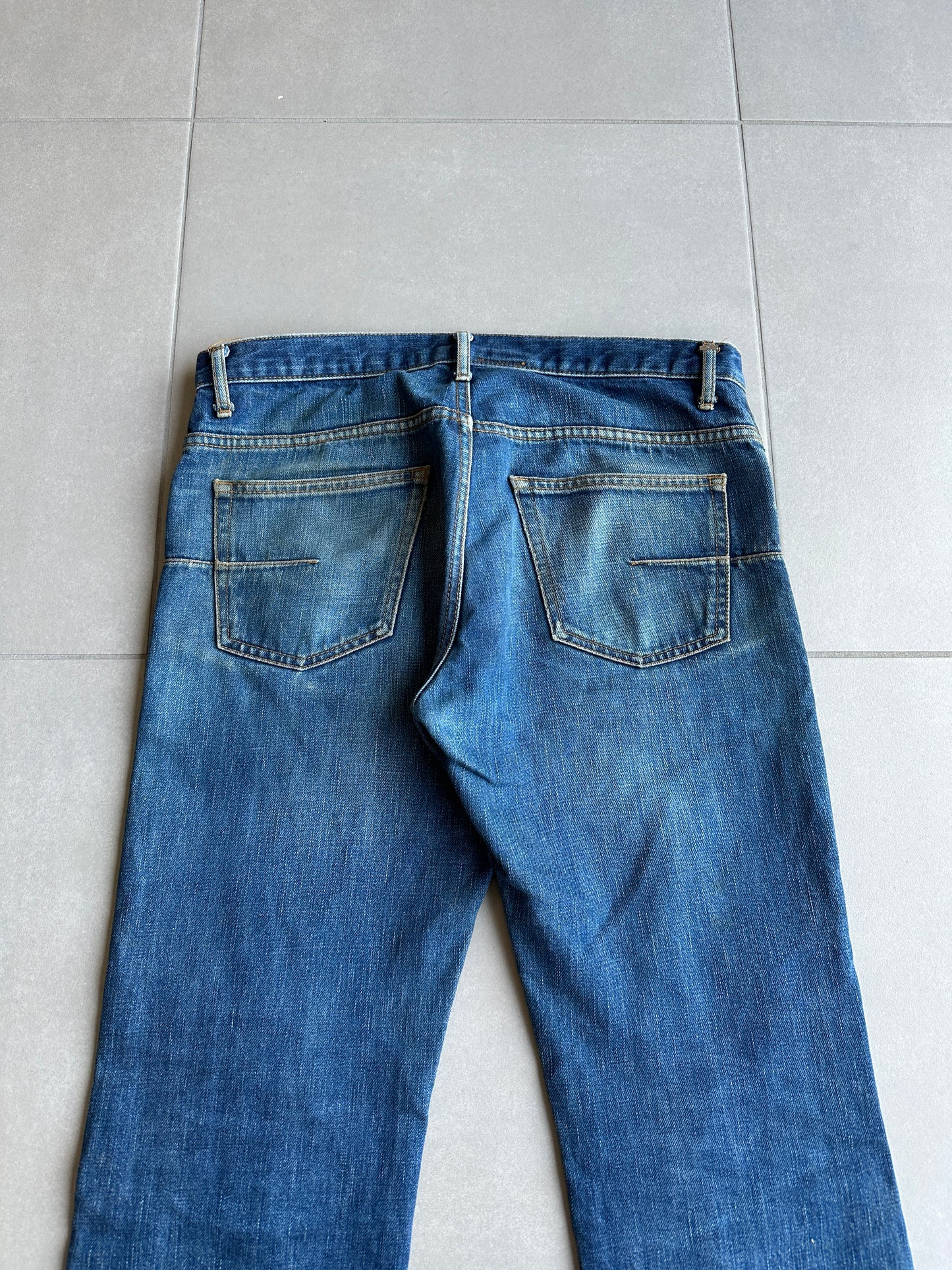 Dior homme AW07 “Navigate” raw MIJ jeans