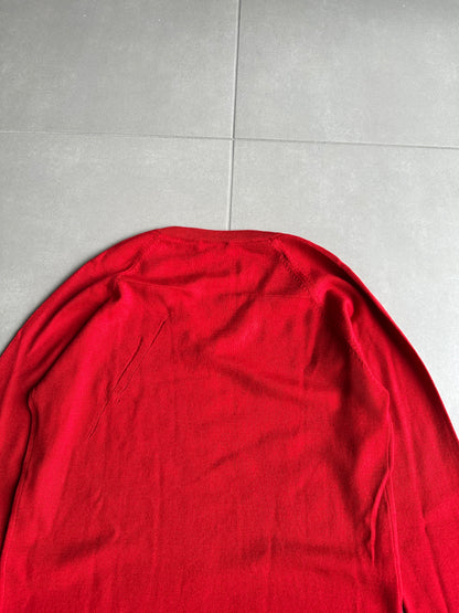 Dior Homme AW05 "in the morning" distressed wool sweater