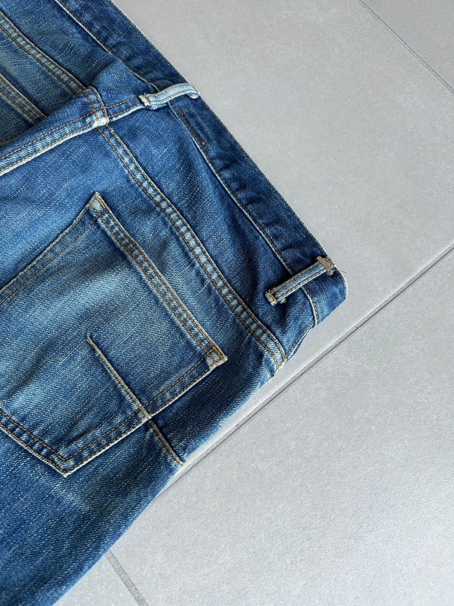 Dior homme AW07 “Navigate” raw MIJ jeans