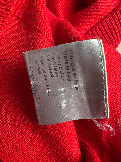 Dior Homme AW05 "in the morning" distressed wool sweater