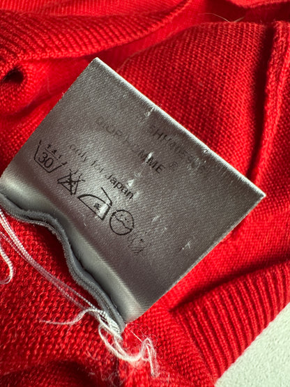 Dior Homme AW05 "in the morning" distressed wool sweater