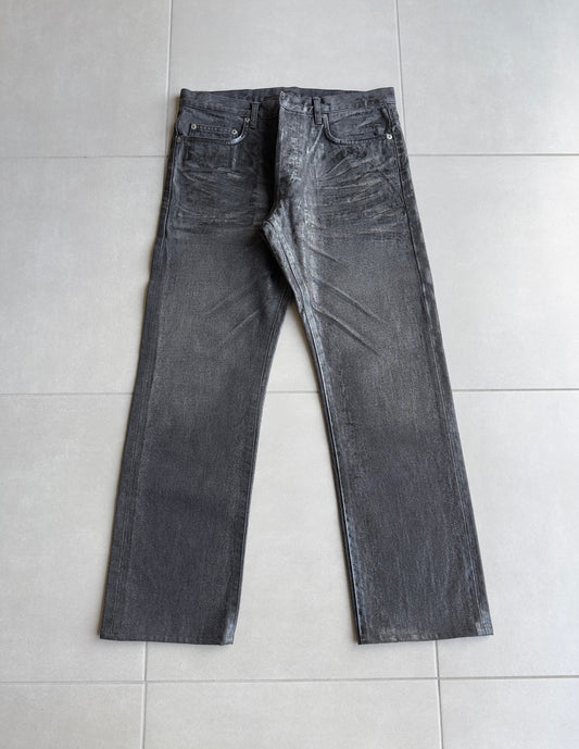 Dior Homme AW07 “Navigate” Waxed denim