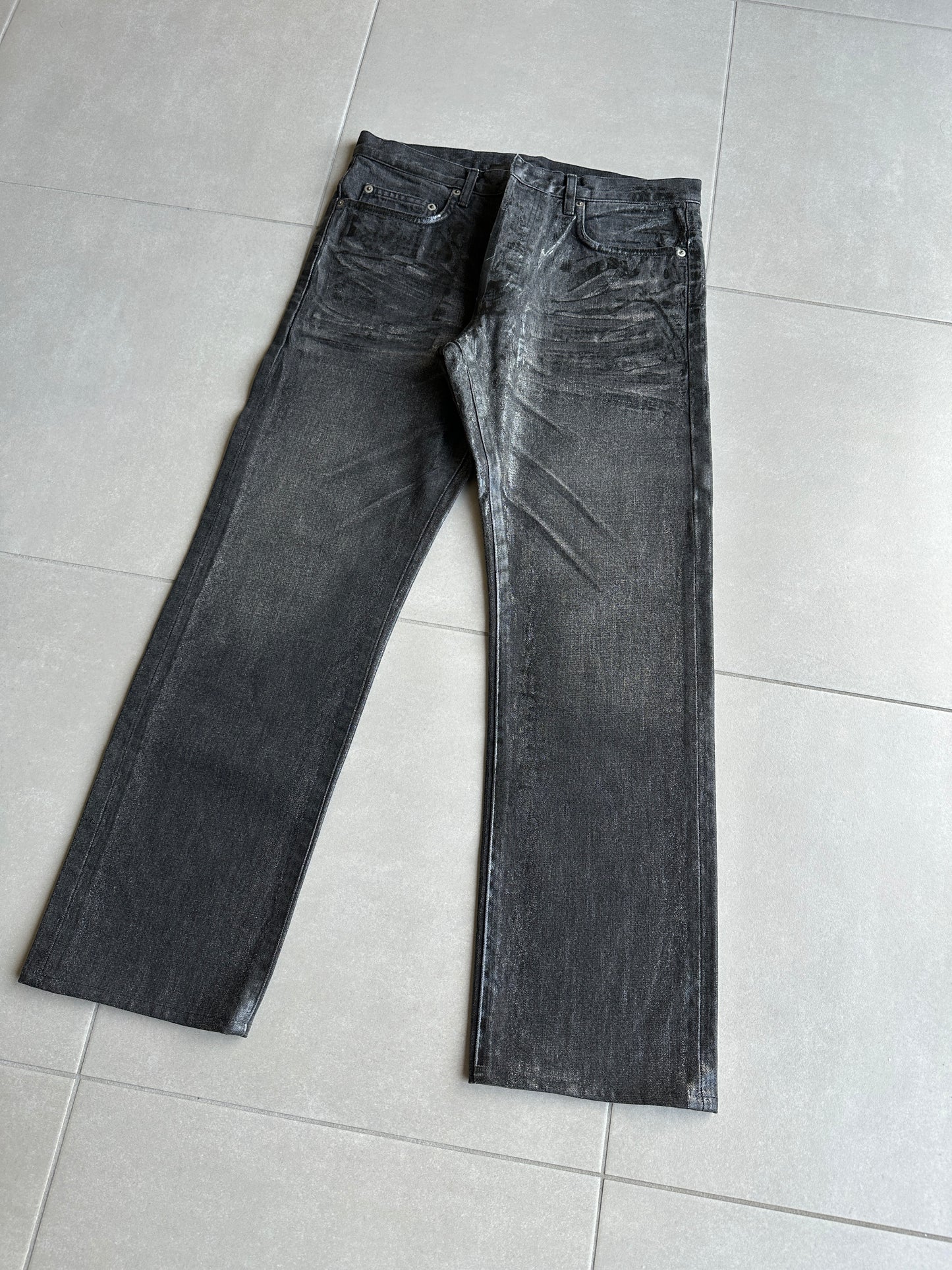 Dior Homme AW07 “Navigate” Waxed denim