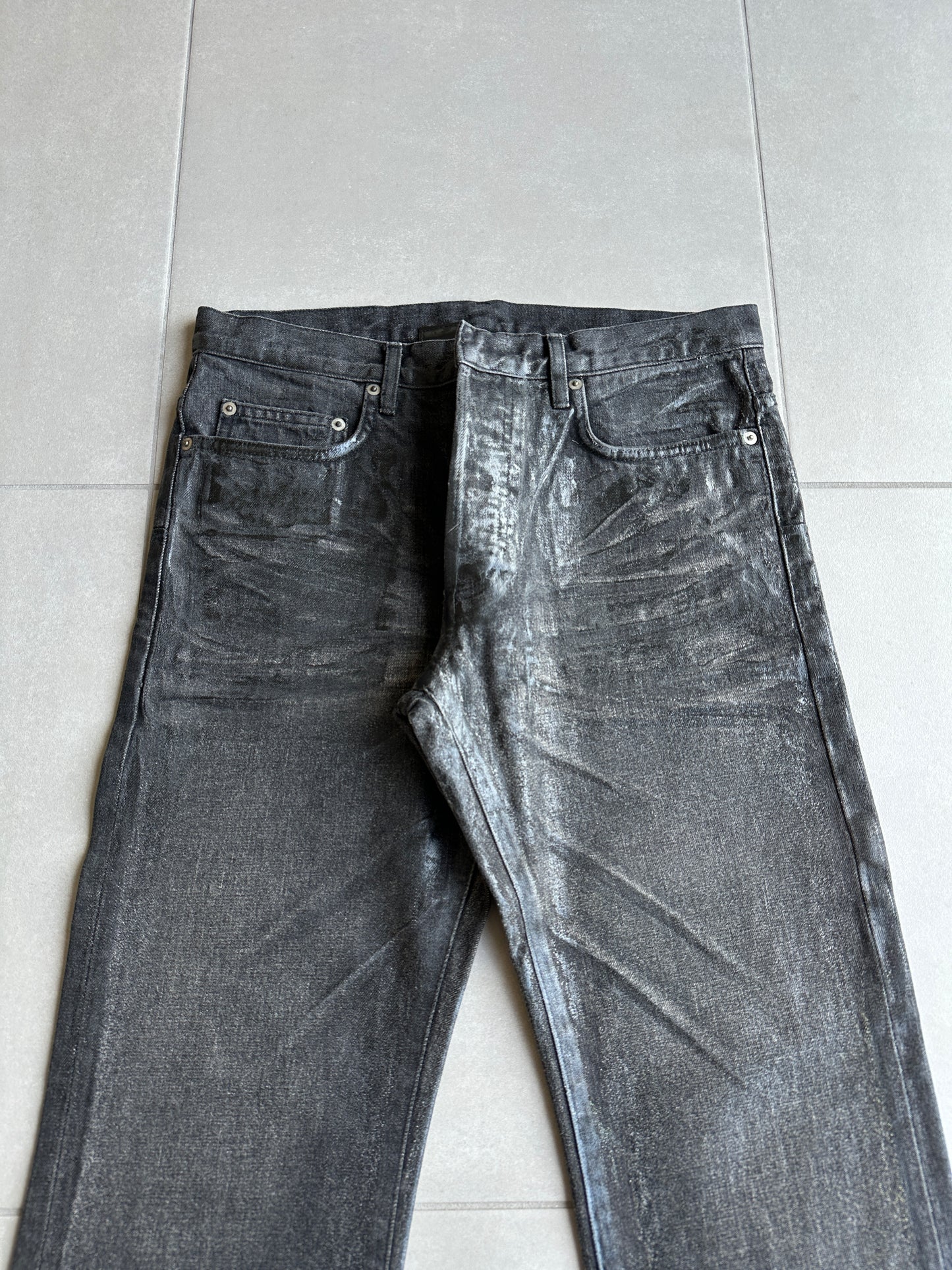 Dior Homme AW07 “Navigate” Waxed denim