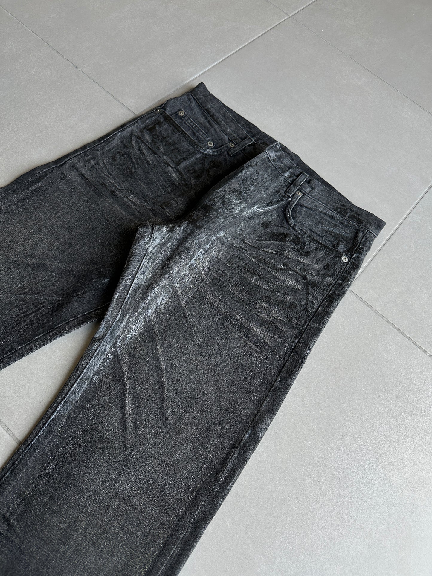 Dior Homme AW07 “Navigate” Waxed denim