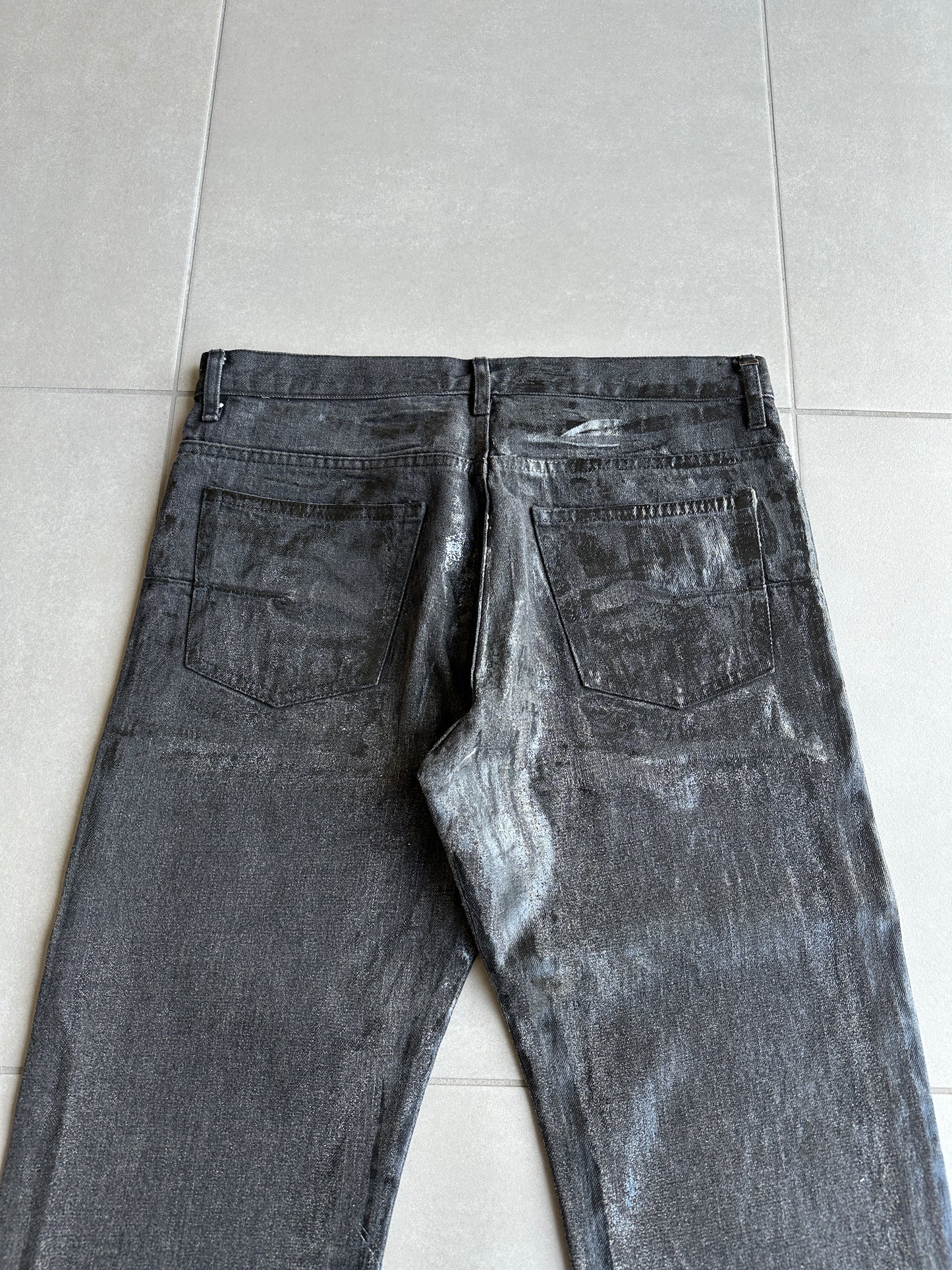 Dior Homme AW07 “Navigate” Waxed denim