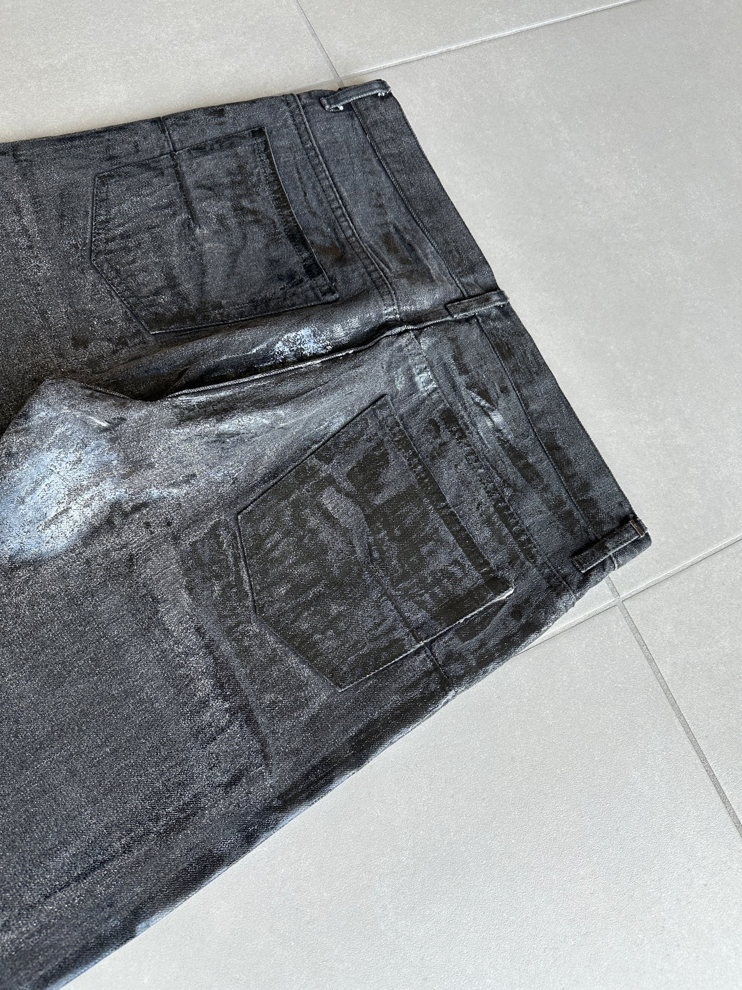 Dior Homme AW07 “Navigate” Waxed denim