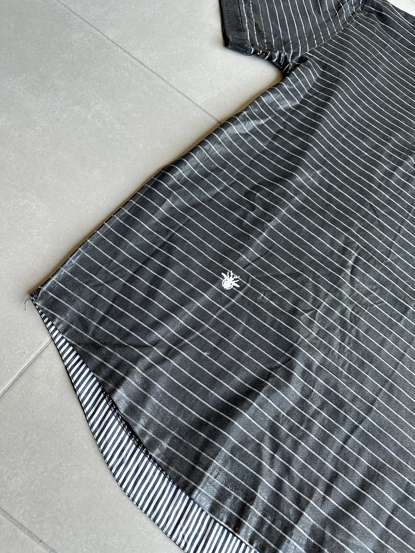 Dior Homme AW03 "Luster" Waxed polo