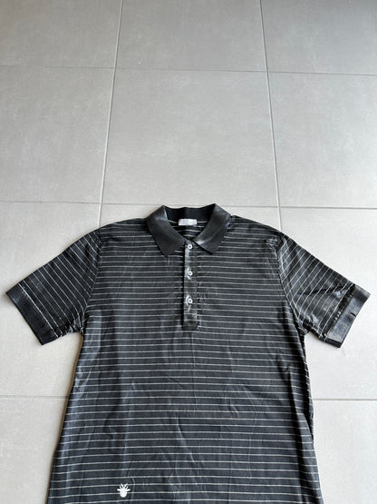Dior Homme AW03 "Luster" Waxed polo