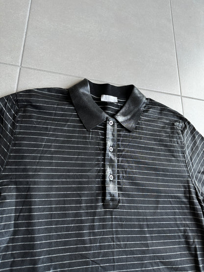 Dior Homme AW03 "Luster" Waxed polo