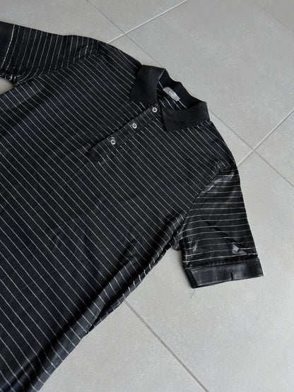 Dior Homme AW03 "Luster" Waxed polo