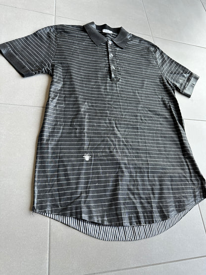 Dior Homme AW03 "Luster" Waxed polo